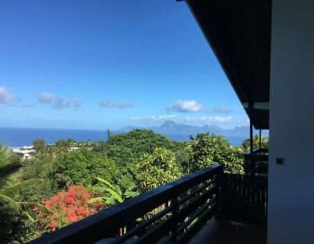 Vente-agence atike immobilier-cedric-maison F5-Punaauia-Vue