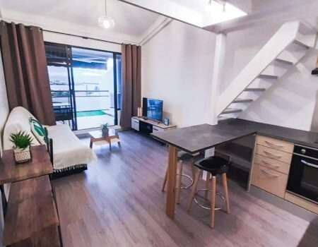 vente-appartement Studio-tahiti-papeete-atike immobilier-cedric-cuisine
