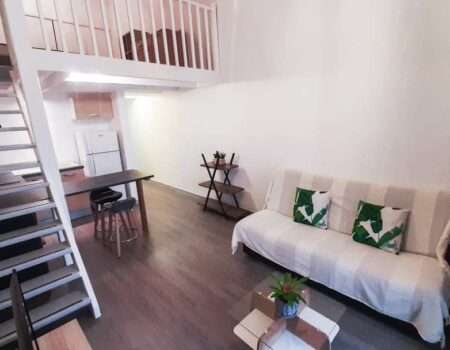 vente-appartement Studio-tahiti-papeete-atike immobilier-cedric-mezzanine